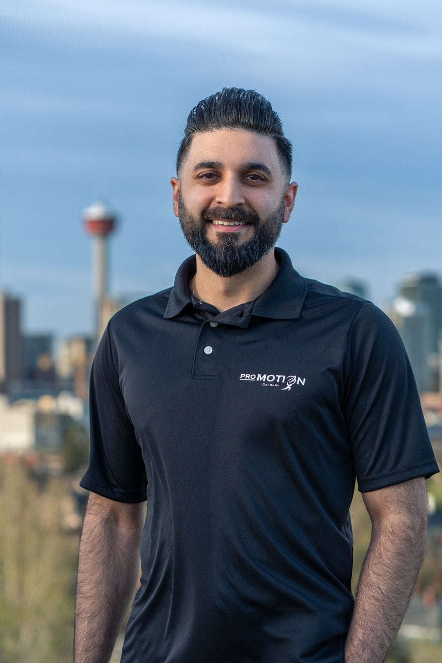 Dr. Sadiq Rajan, practitioner at Pro Motion Calgary