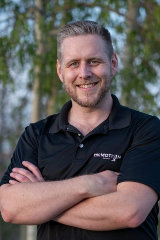 Curtis Bouliane MScPT, practitioner at Pro Motion Calgary