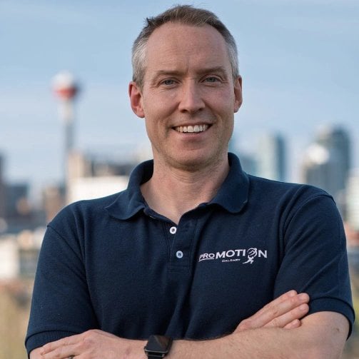 Scott Andrews, osteopath at Pro Motion Calgary