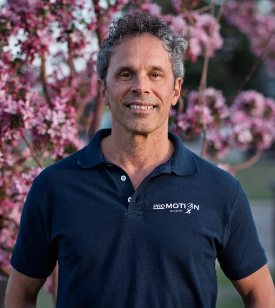 Chris Lanza, acupuncture practitioner at Pro Motion Calgary